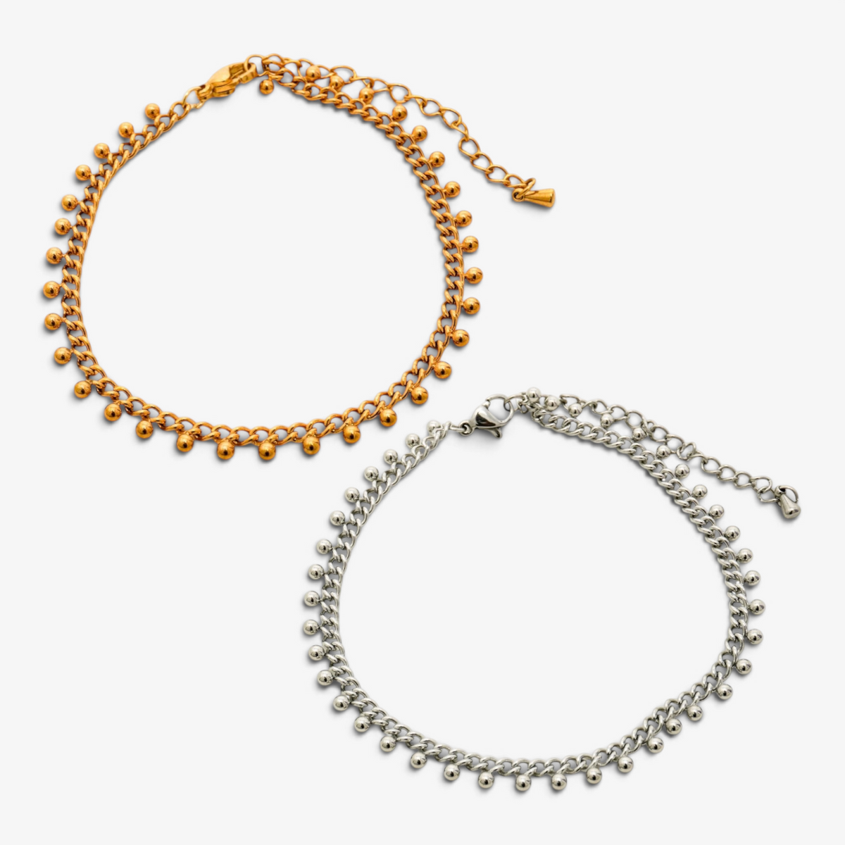 Stainless Steel Ball Bracelet