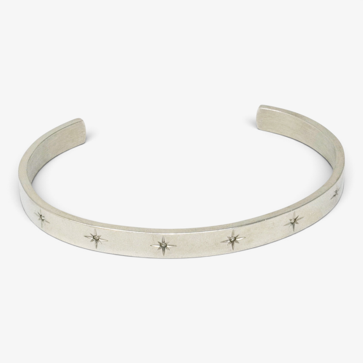 Star Stainless Steel Cuff Bracelet