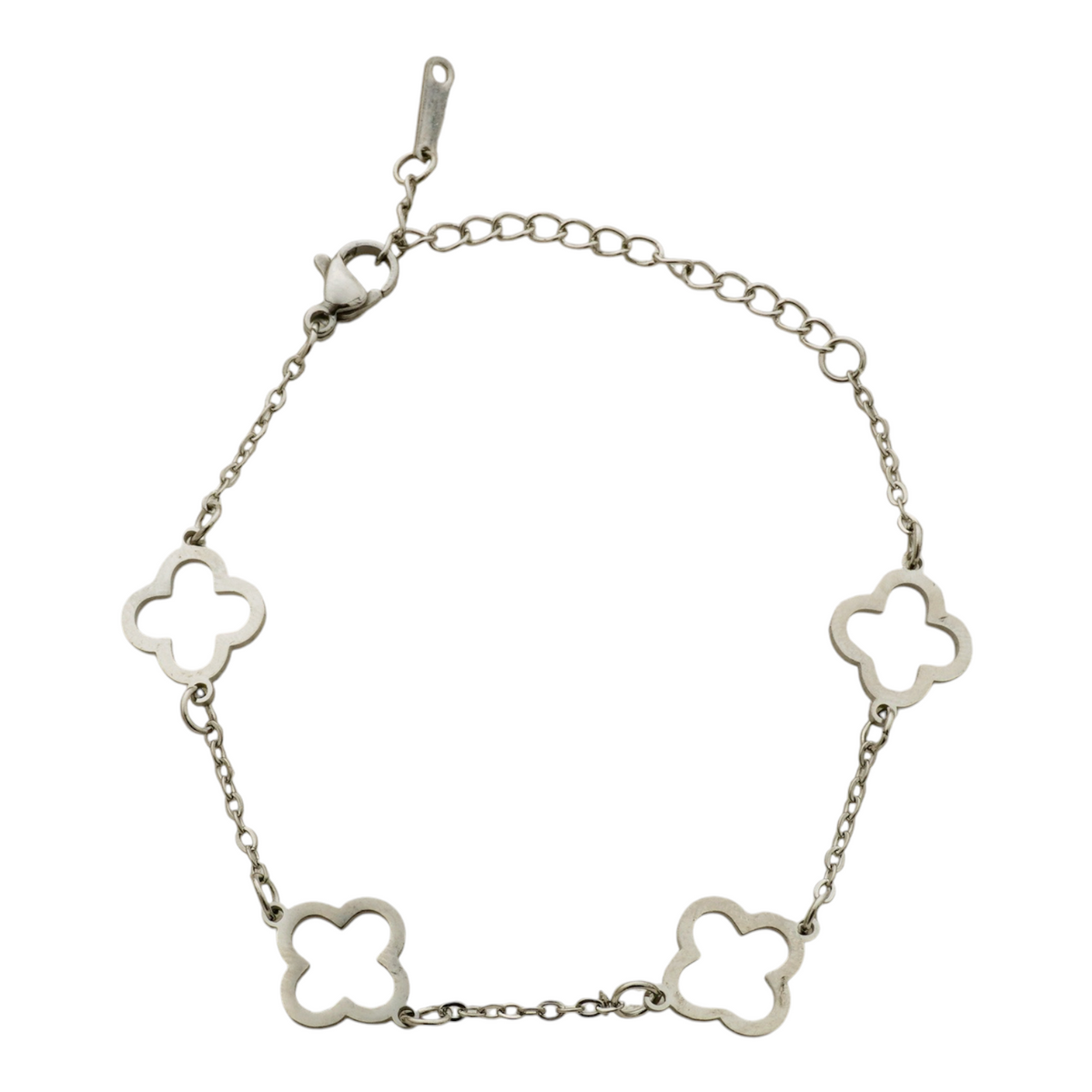 Clover Stainless Steel Bracelet