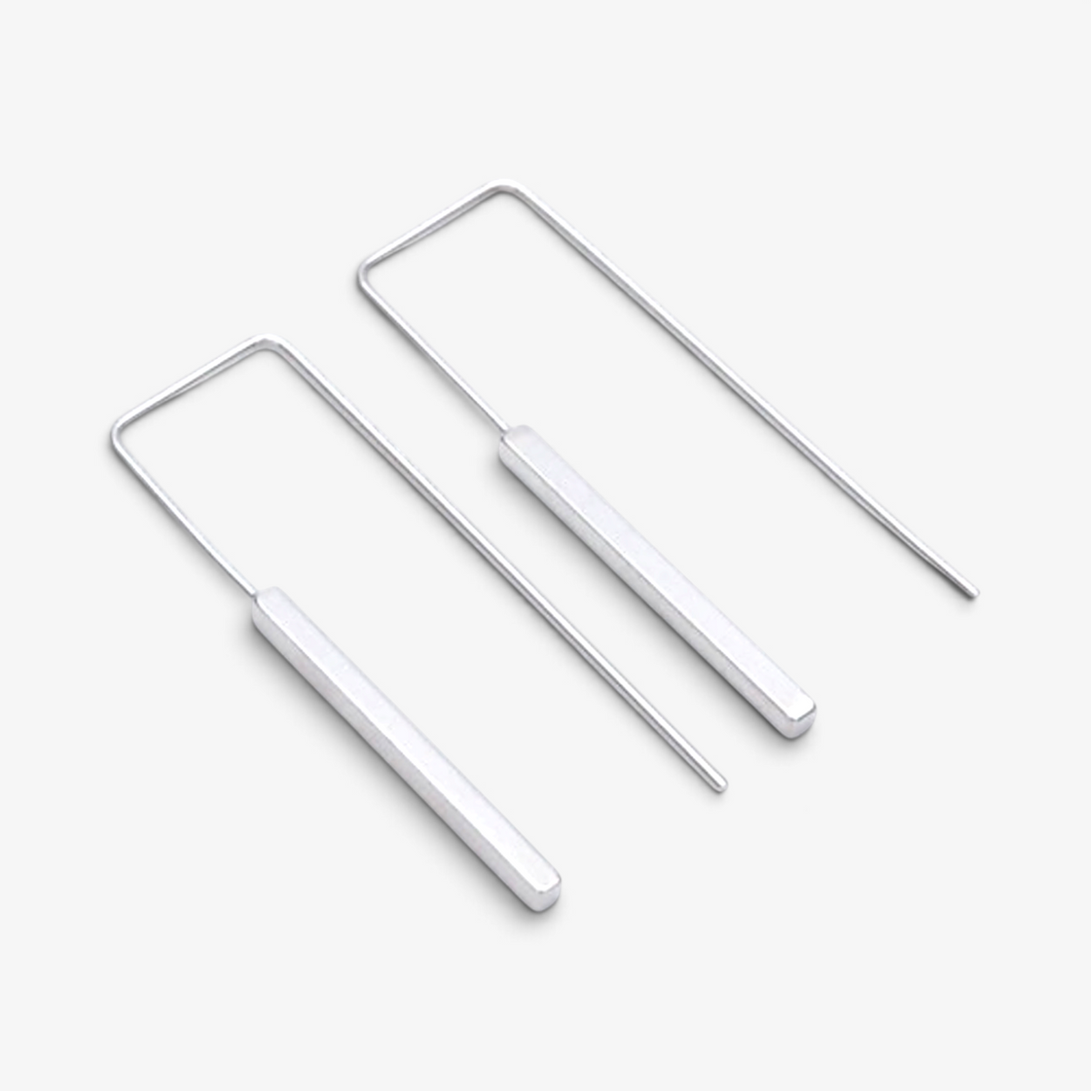 Simple Geometric Bar Earrings