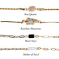 Gold Gemstone Bracelets