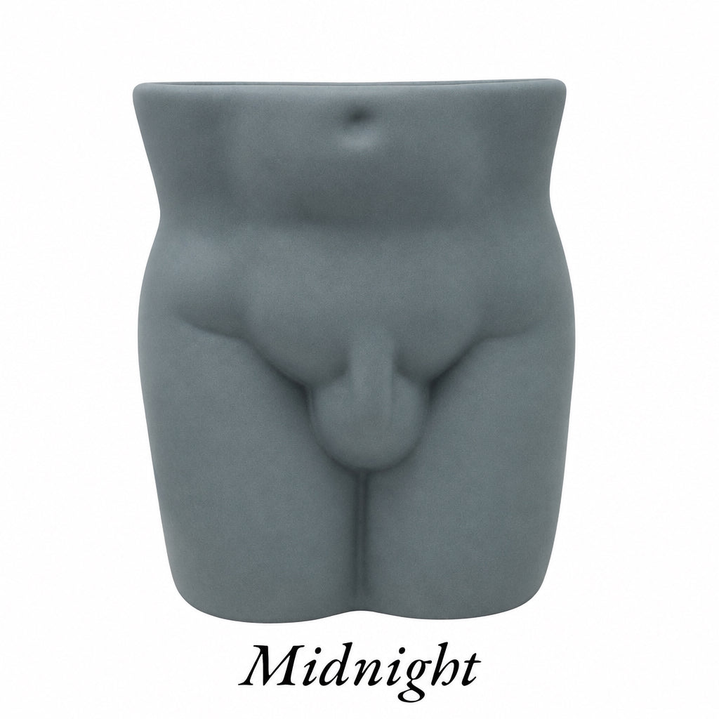 Male Body Cement Planter
