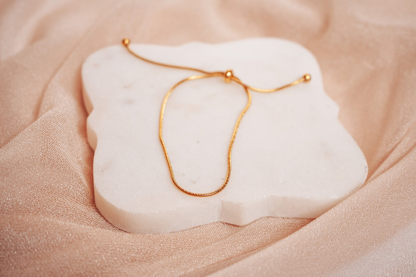 Adjustable Snake Chain Bracelet