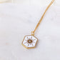 White Star Pendant Stainless Steel necklace