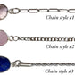 Silver Gemstone Pendant Bracelet