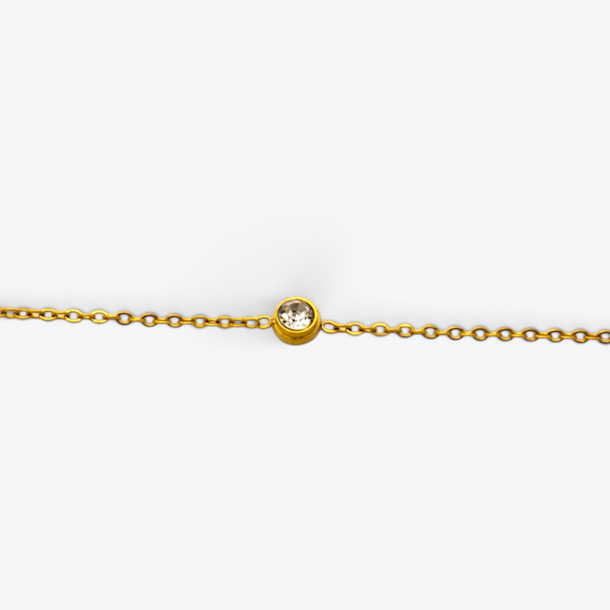 Single Cubic Stainless Steel Bracelet