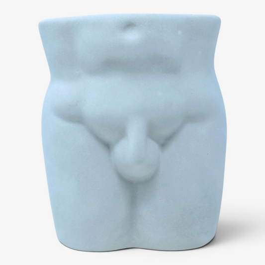 Male Body Cement Planter