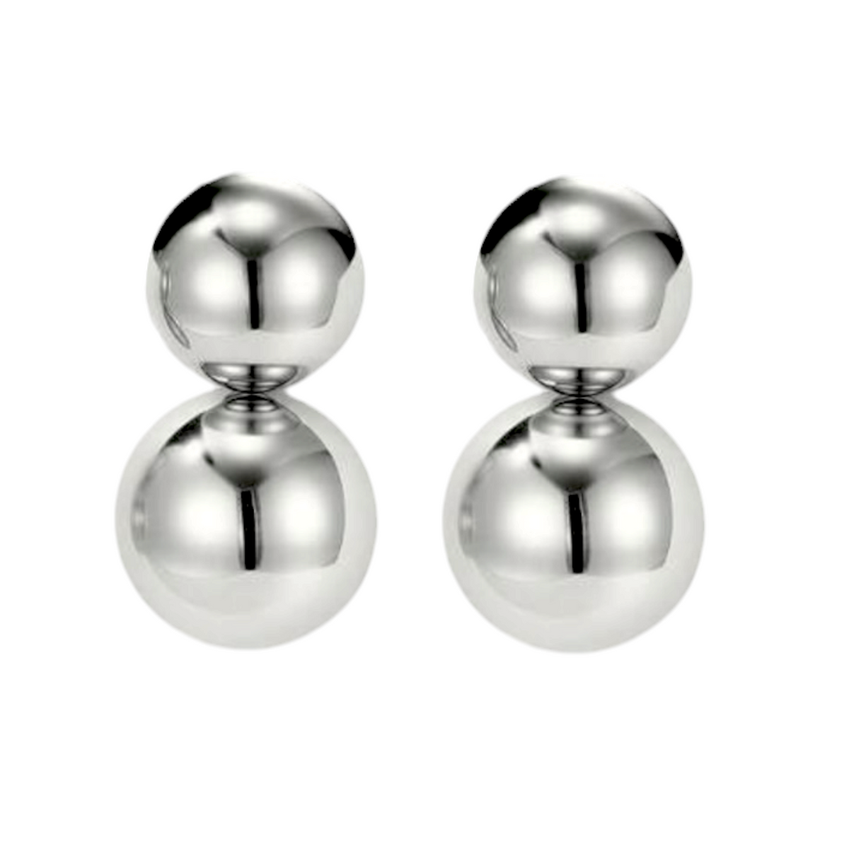 Ball Stainless Steel Stud Earrings