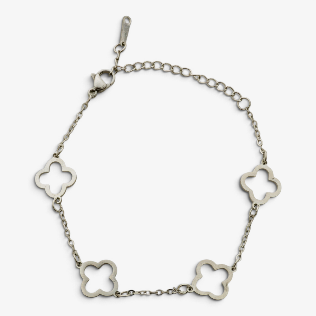 Clover Stainless Steel Bracelet