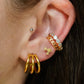 Triple Loop Stainless Steel Studs