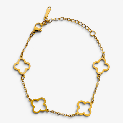 Clover Stainless Steel Bracelet