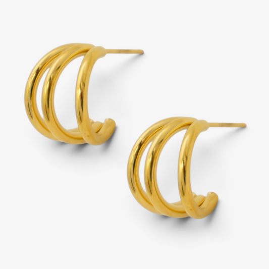 Triple Loop Stainless Steel Studs