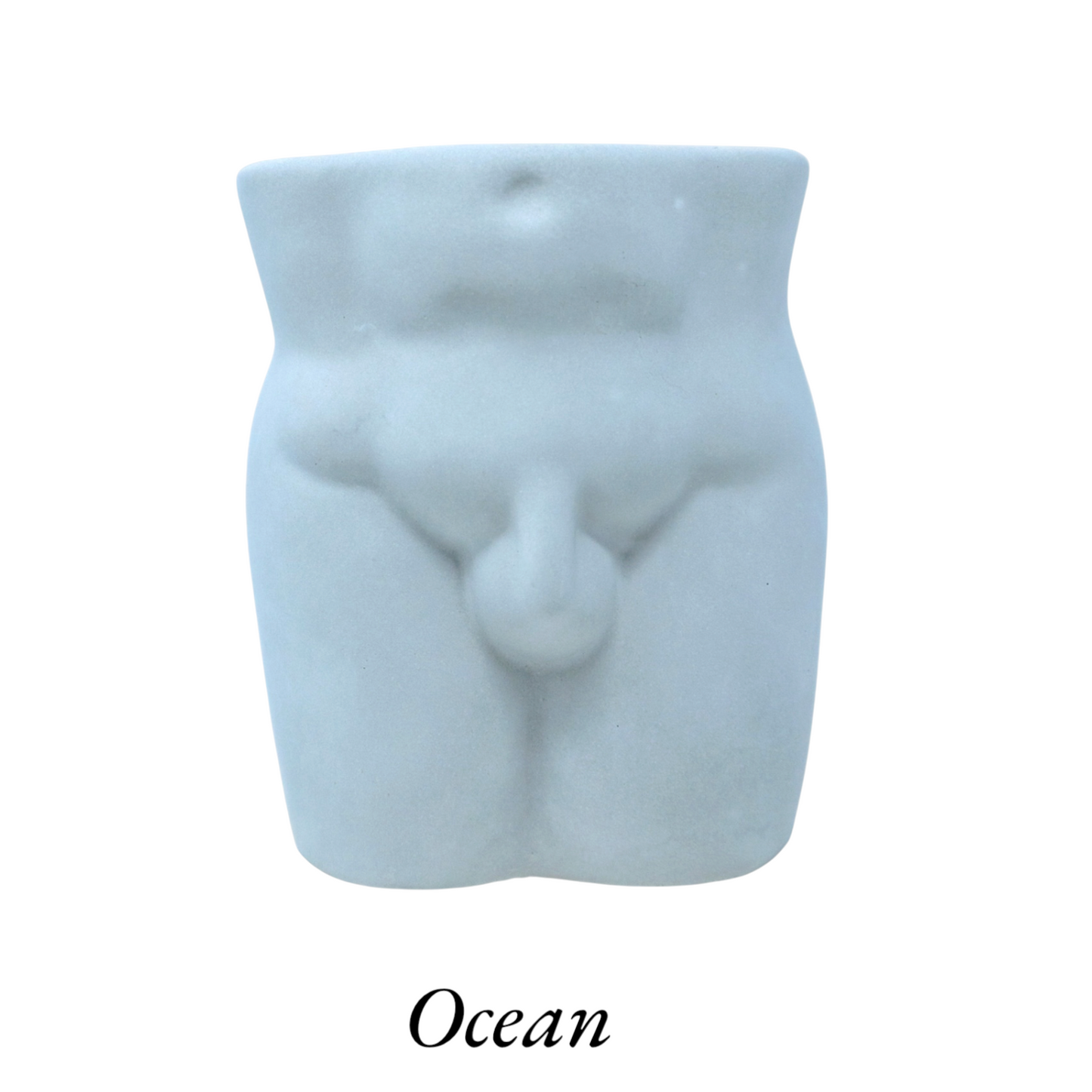 Male Body Cement Planter