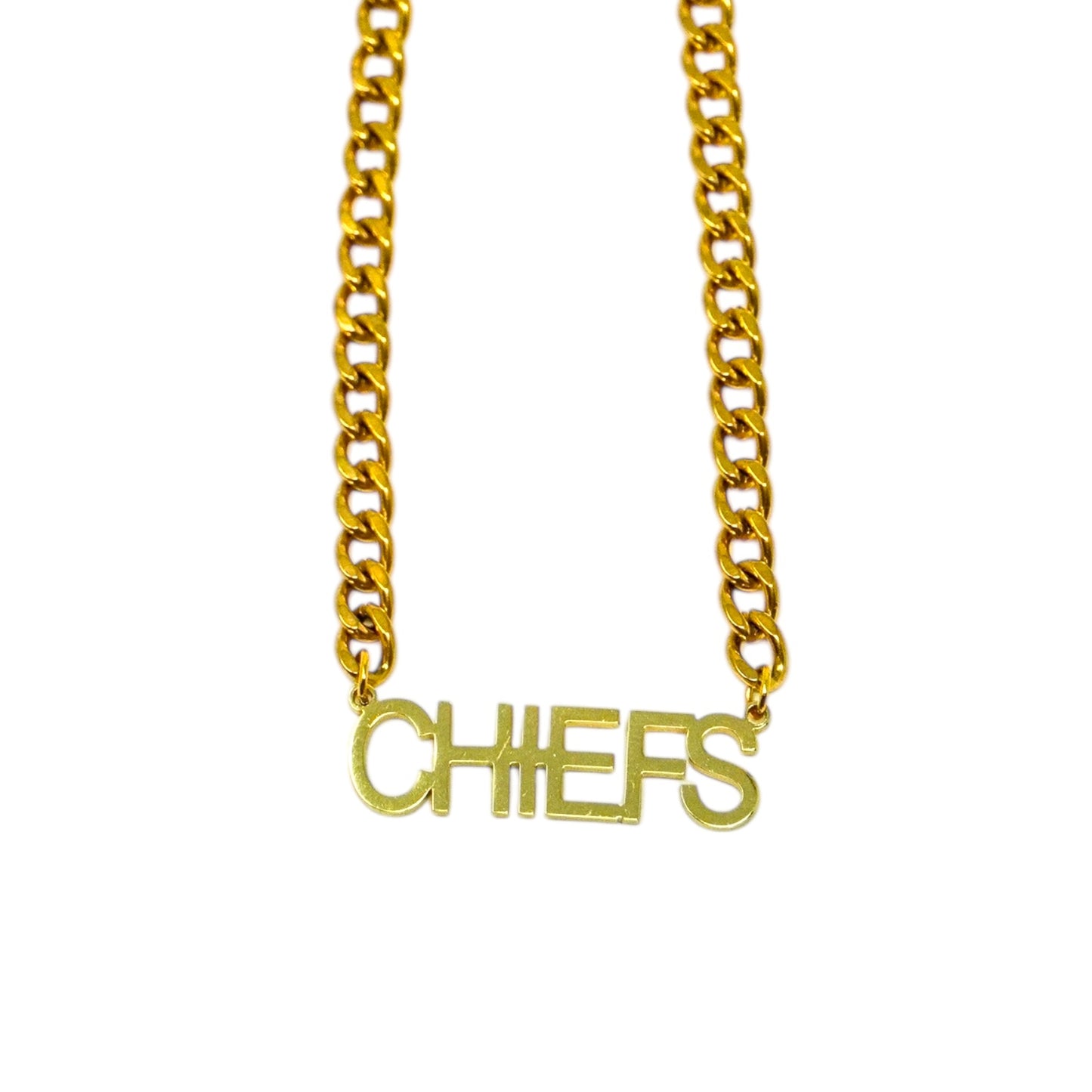 Chiefs Stainless Steel Necklace