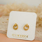 Gold Looped  Stainless Steel Earrings