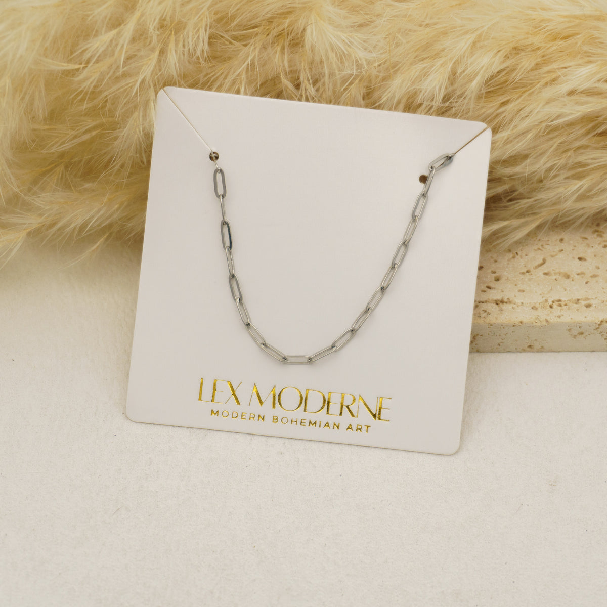 2.5 mm Thin Paperclip Stainless Steel Chain