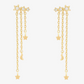 Shooting Star Dangle Studs