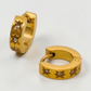 Mini Star Huggie Stainless Steel Hoops