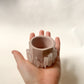 Crystal Point Cement Planter