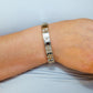 Flower Stainless Steel Bangle