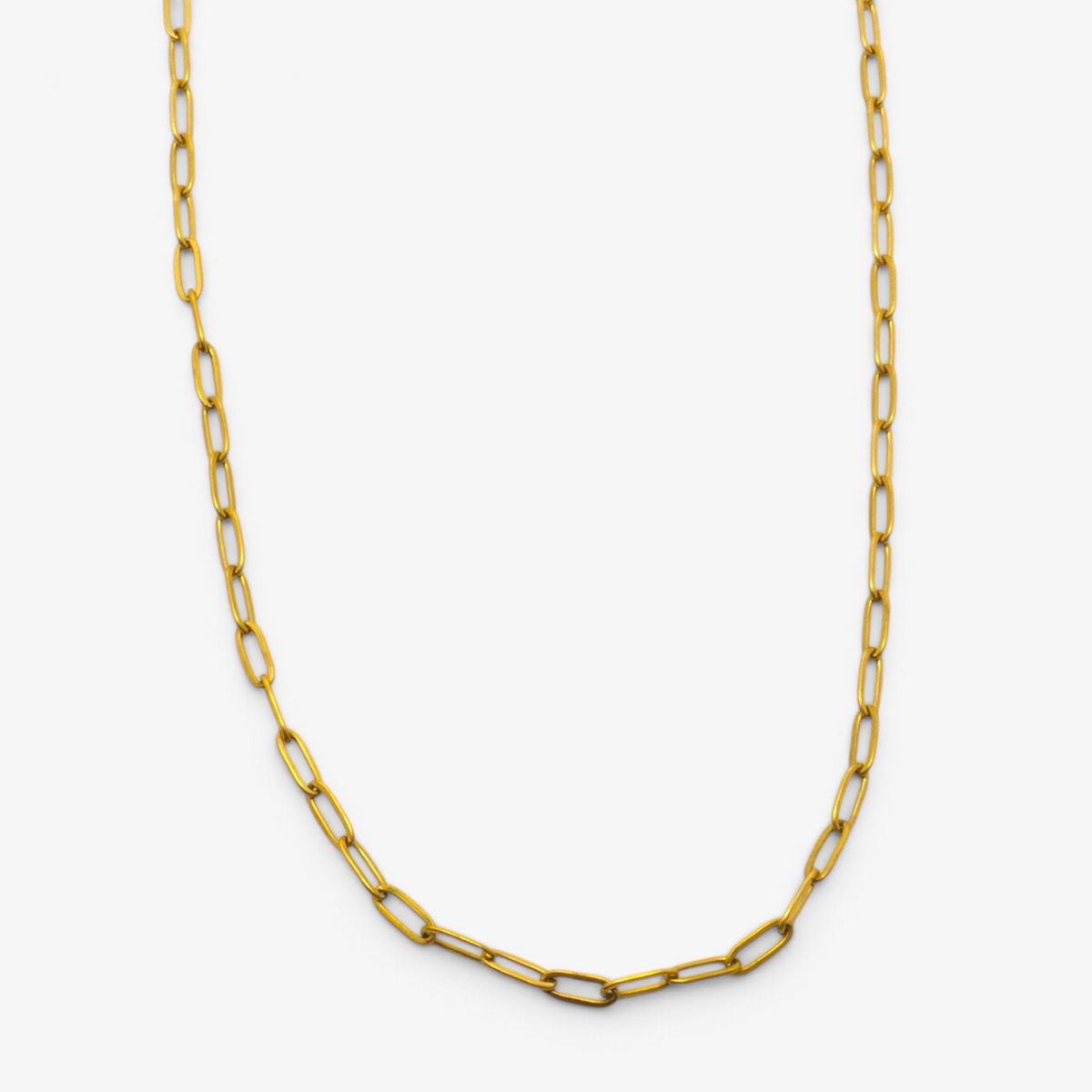 2.5 mm Thin Paperclip Stainless Steel Chain