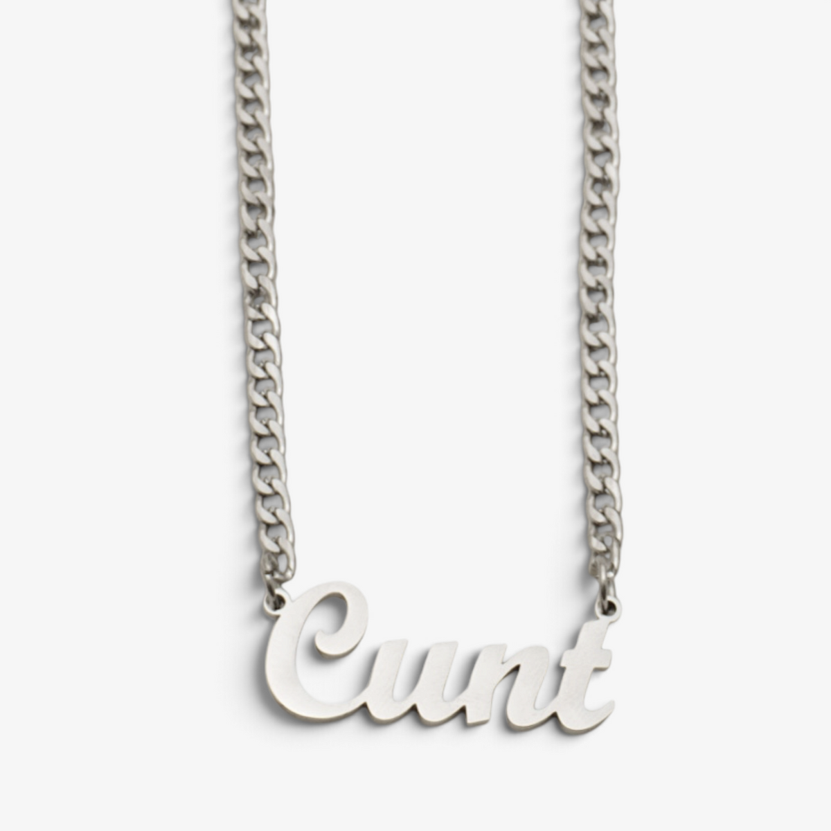 Cunt Stainless Steel Necklace
