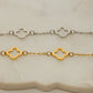 Clover Stainless Steel Bracelet