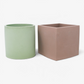 Colorful Cement Planter
