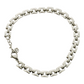 Flat Box Linked Stainless Steel Bracelet