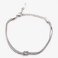 Knotted Stainless Steel Bracelet
