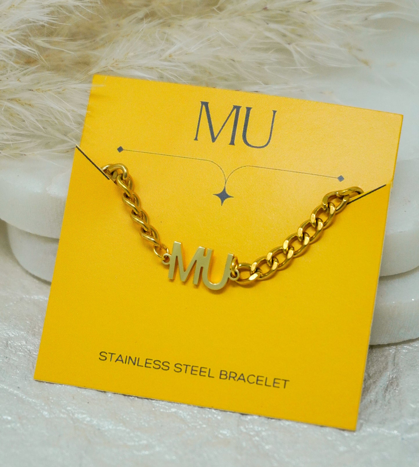 MU Stainless Steel Bracelet