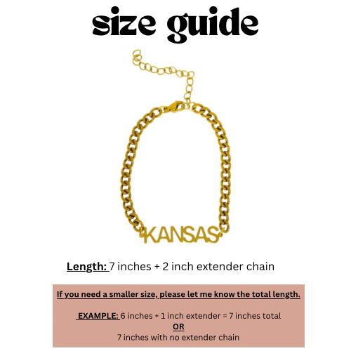 Kansas Stainless Steel Bracelet