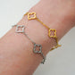 Clover Stainless Steel Bracelet