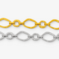 Geometric Oval Stainless Steel Bracelet