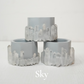 Crystal Point Cement Planter