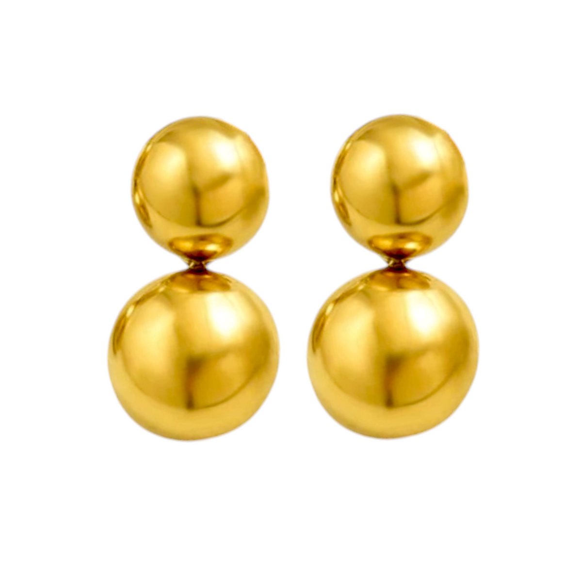 Ball Stainless Steel Stud Earrings