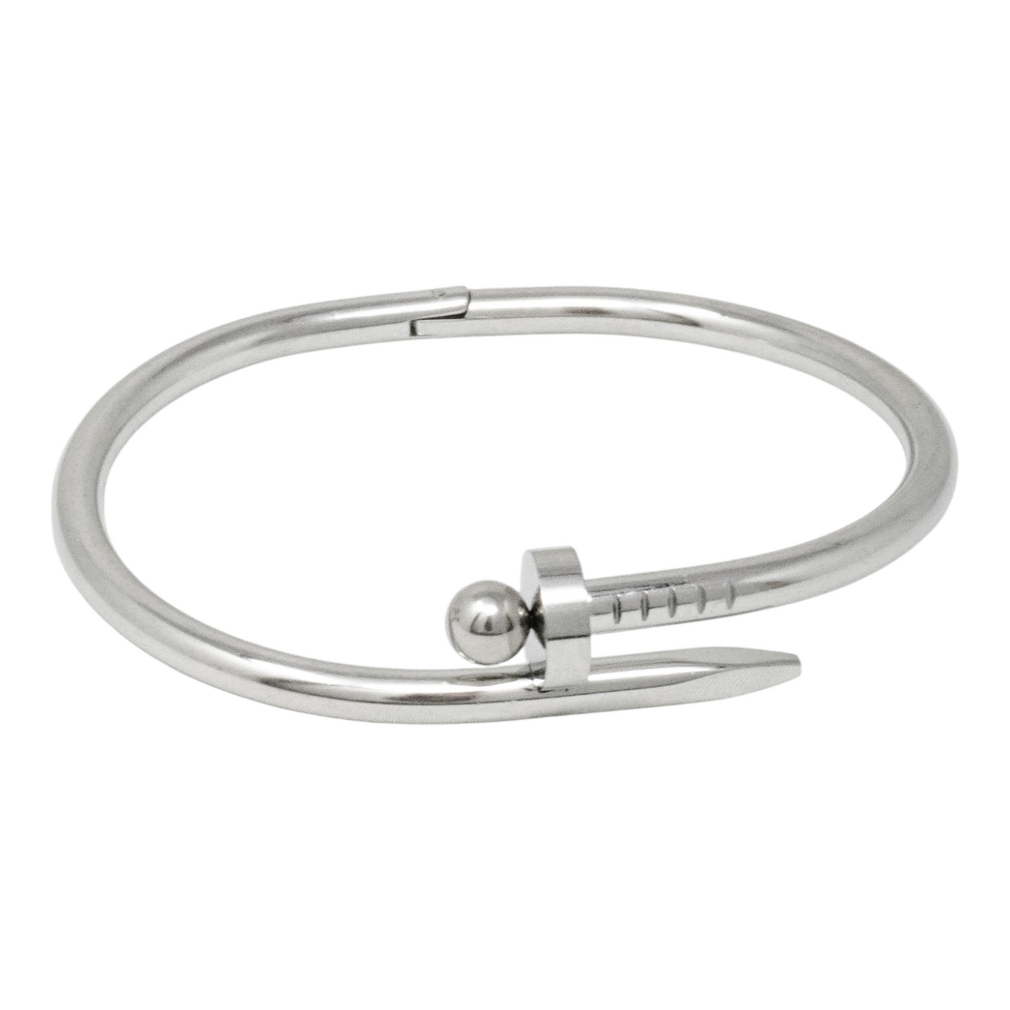 Nail Stainless Steel Bangle