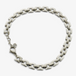 Flat Box Linked Stainless Steel Bracelet