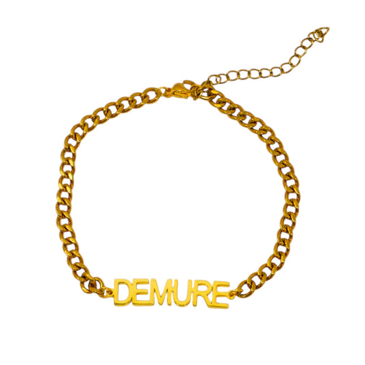 Demure Chain Bracelet