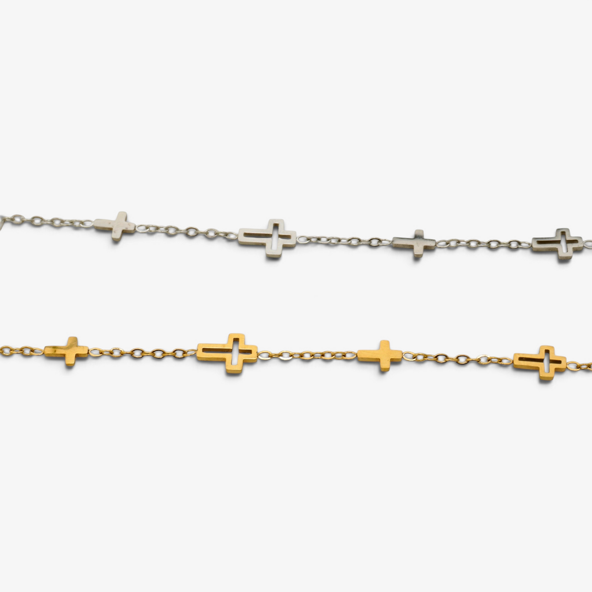 Cross Stainless Steel Bracelet