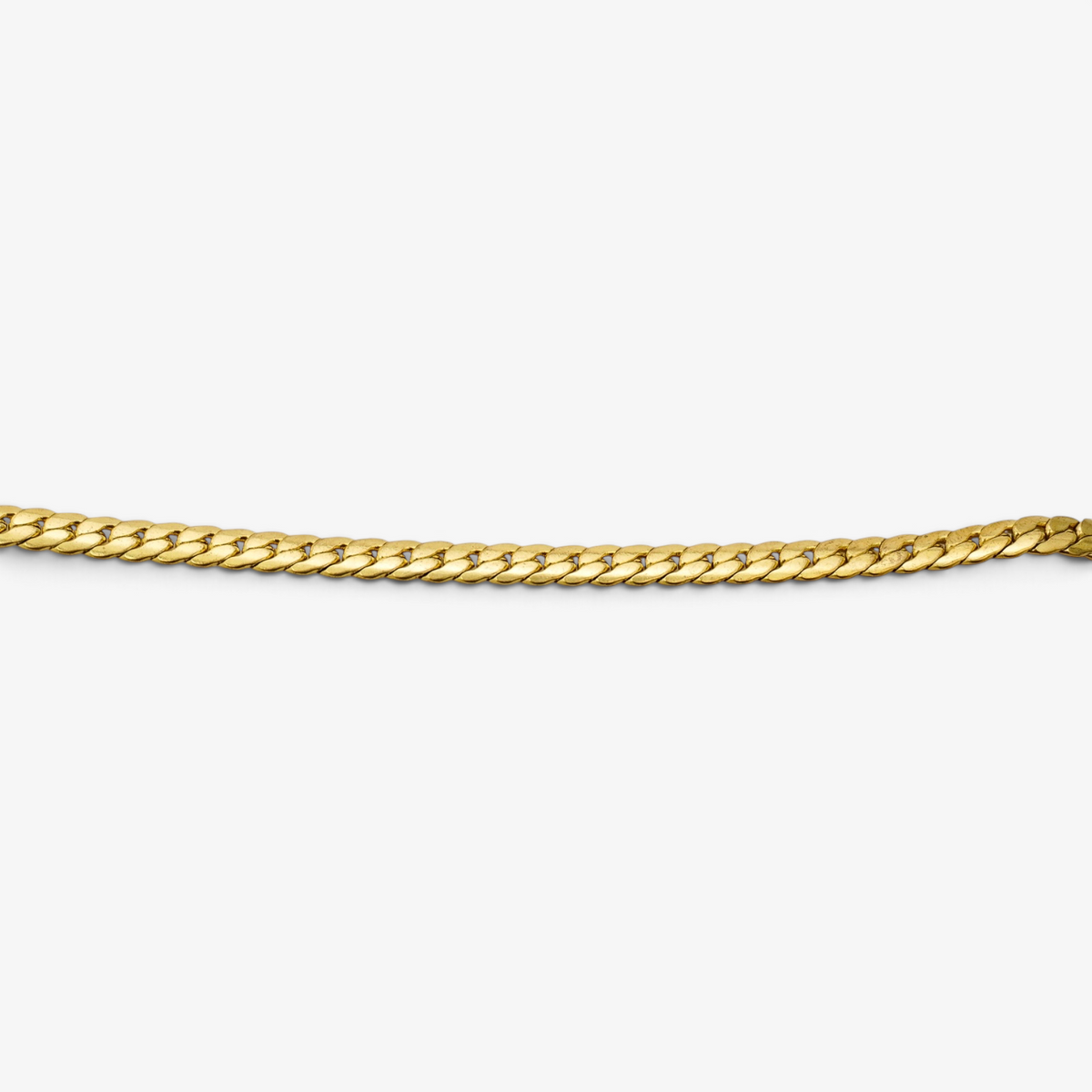 Braided Flat Stainless Steel Bracelet