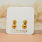 Ball Stainless Steel Stud Earrings