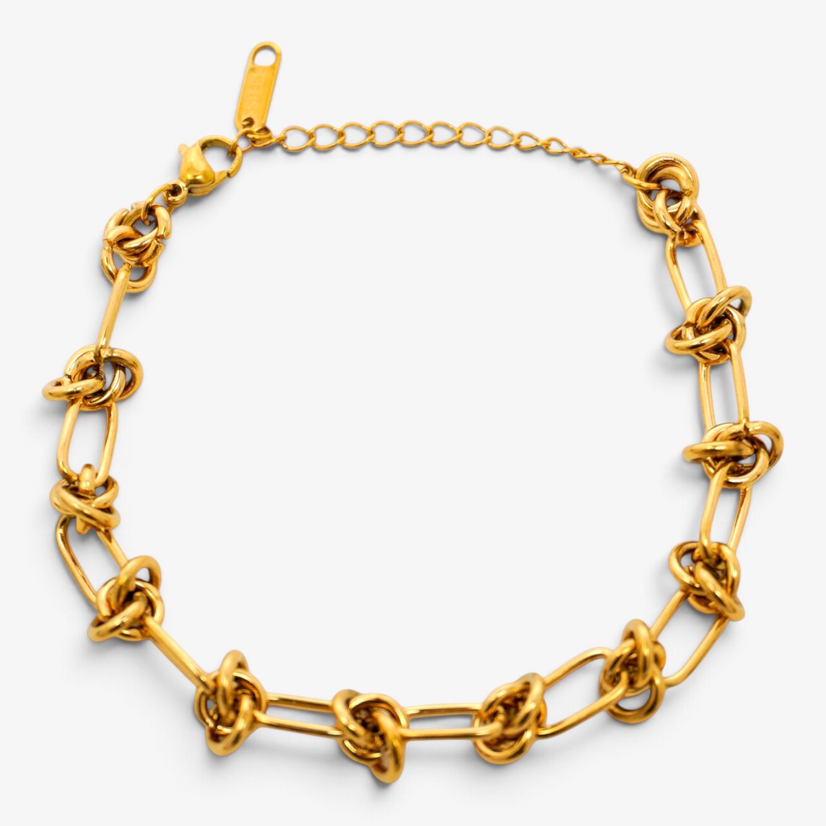 Braided Knot Stainless Steel Bracelet