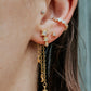 Shooting Star Dangle Studs