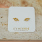 Stainless Steel Knot Stud Earrings