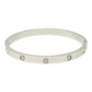 Cubic Stainless Steel Bangle