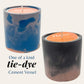 Tie-Dye Cement Candle