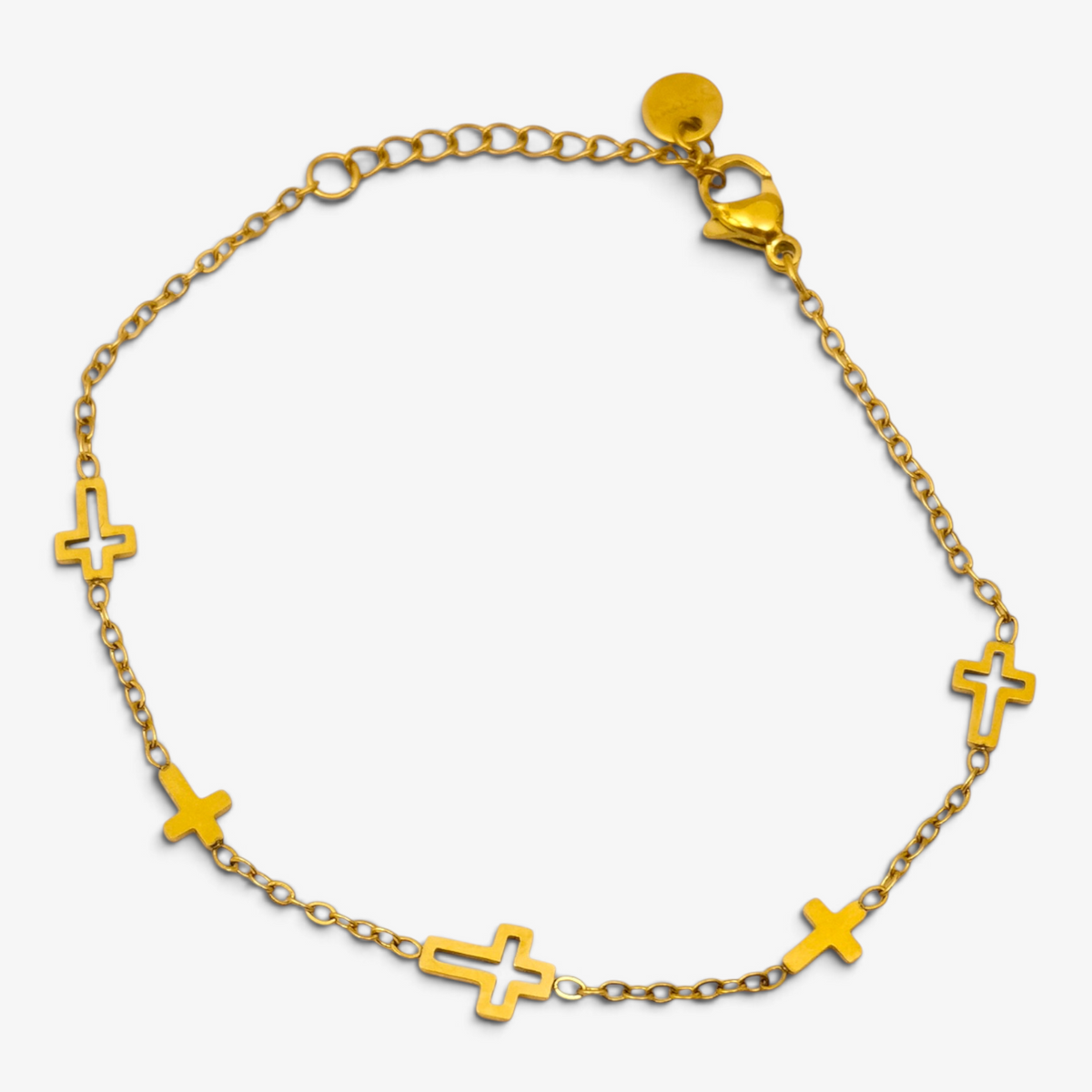 Cross Stainless Steel Bracelet
