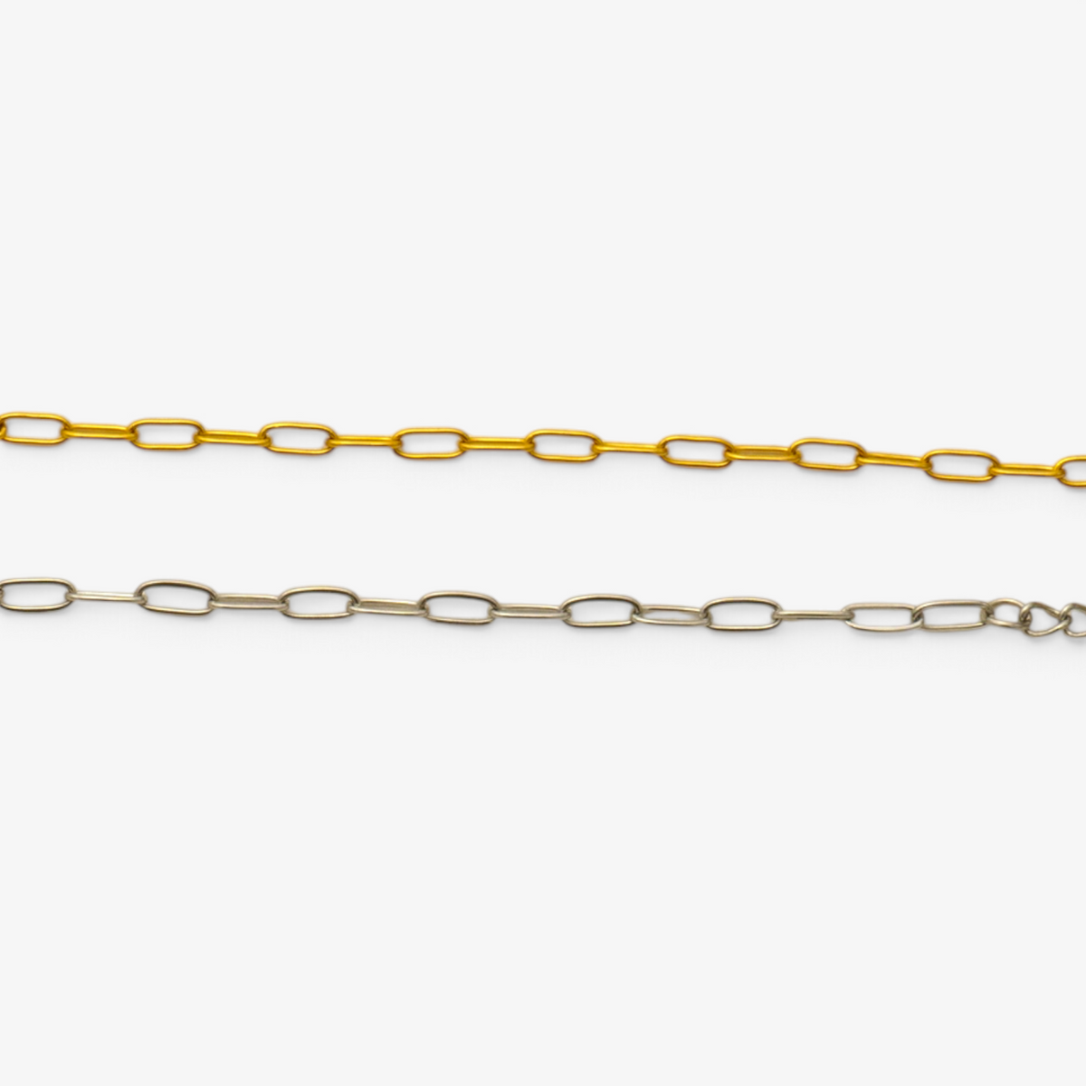 2.5mm Paperclip Stainless Steel Bracelet