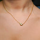 Double Cubic Stainless Steel Necklace